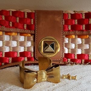 KateSpade small bag, cuff bracelet, earrings  '